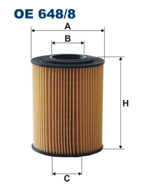 Õlifilter FILTRON OE 648/8