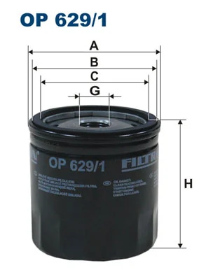 Õlifilter FILTRON OP 629/1