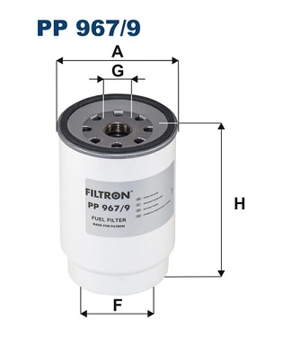 Kütusefilter FILTRON PP 967/9