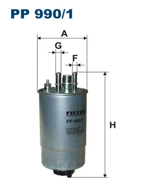 Kütusefilter FILTRON PP 990/1