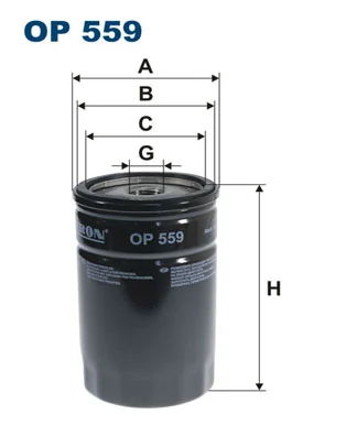 Õlifilter FILTRON OP 559