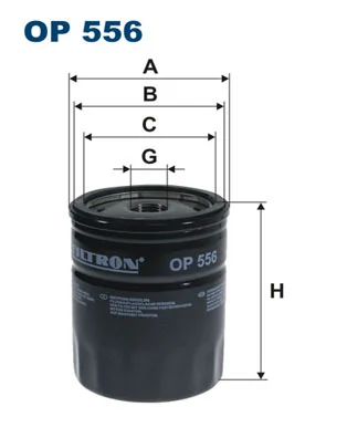 Õlifilter FILTRON OP 556