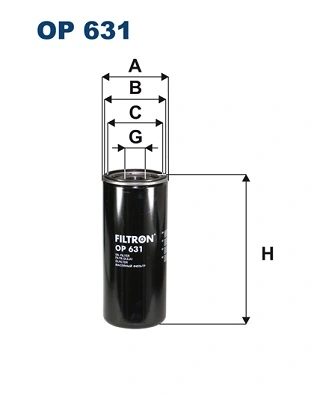 Õlifilter FILTRON OP 631