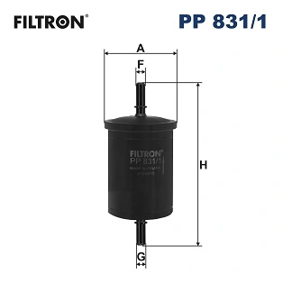 Kütusefilter FILTRON PP 831/1