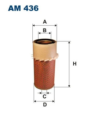 Õhufilter FILTRON AM 436