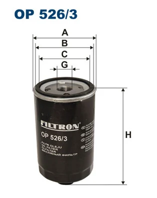 Õlifilter FILTRON OP 526/3