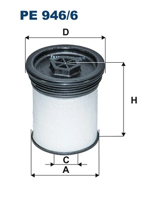 Kütusefilter FILTRON PE 946/6