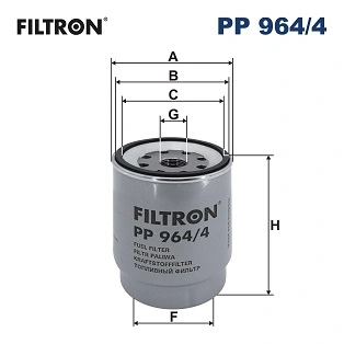 Kütusefilter FILTRON PP 964/4