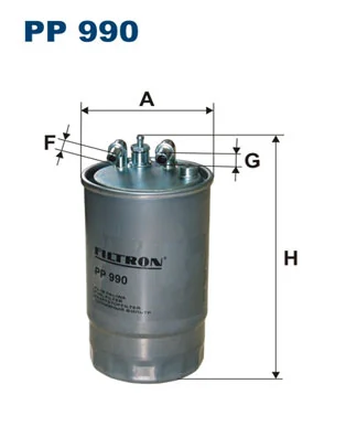 Kütusefilter FILTRON PP 990
