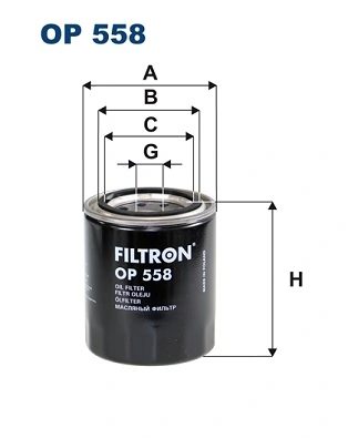 Õlifilter FILTRON OP 558