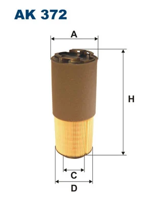 Õhufilter FILTRON AK 372
