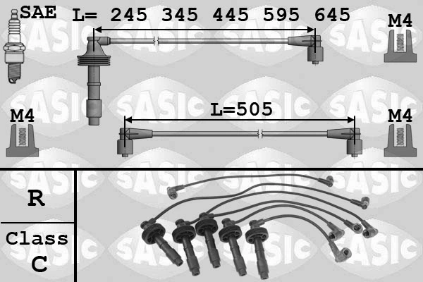 Süütesüsteemikomplekt SASIC 9286035