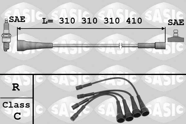 Süütesüsteemikomplekt SASIC 9284003