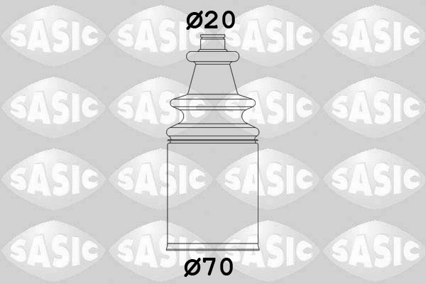 Kaitsekummikomplekt, veovõll SASIC 2873833