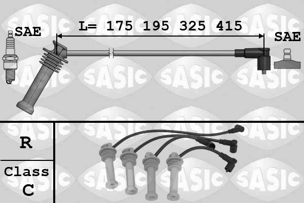 Süütesüsteemikomplekt SASIC 9286031