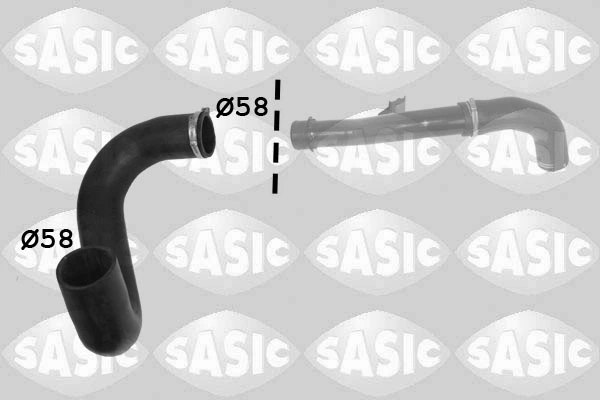 Laadimisõhu voolik SASIC 3336309