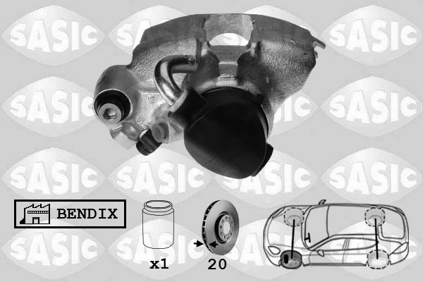 Pidurisadul SASIC SCA0056