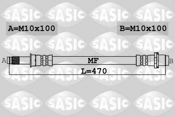 Pidurivoolik SASIC 6606230