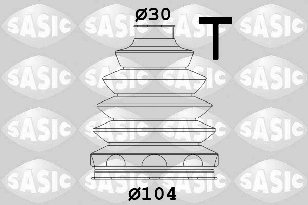 Kaitsekummikomplekt, veovõll SASIC 1900028