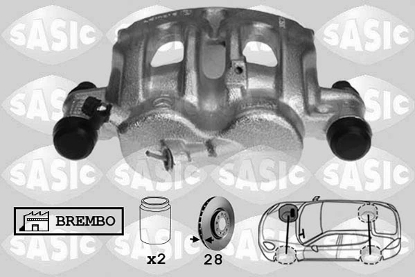 Pidurisadul SASIC 6506185