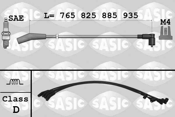 Süütesüsteemikomplekt SASIC 9286070