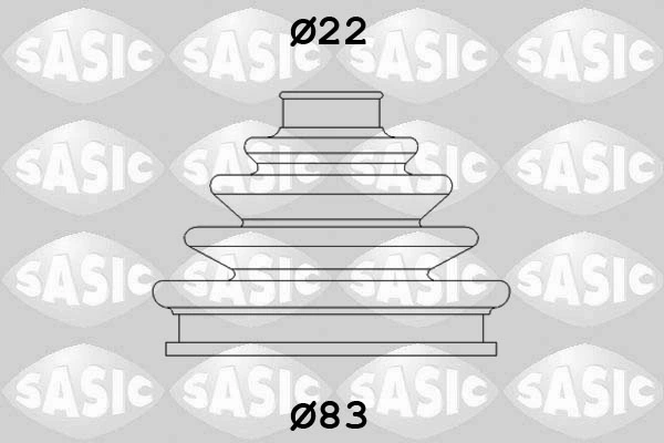 Kaitsekummikomplekt, veovõll SASIC 4003437