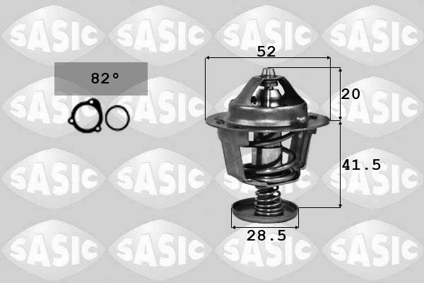 Termostaat, Jahutusvedelik SASIC 3306033