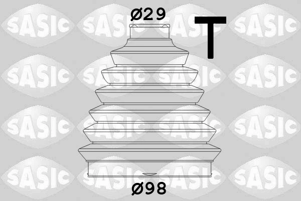 Kaitsekummikomplekt, veovõll SASIC 2933983