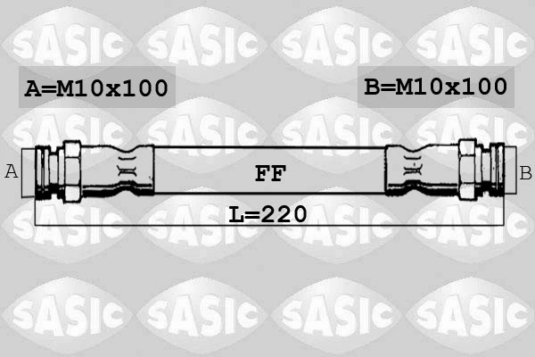 Pidurivoolik SASIC SBH0166