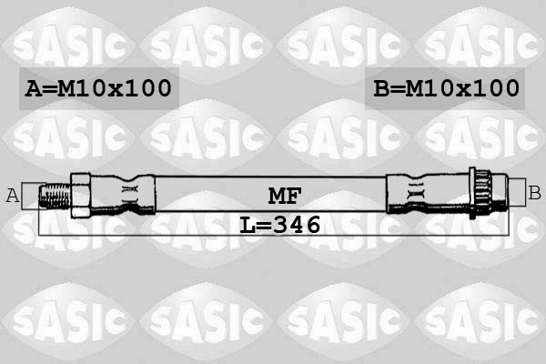 Pidurivoolik SASIC SBH4080
