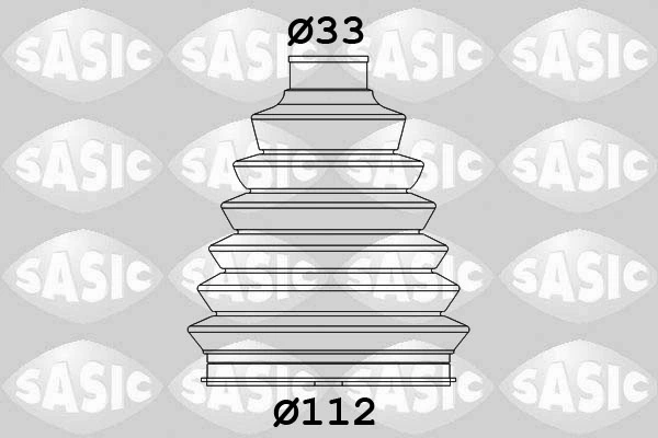 Kaitsekummikomplekt, veovõll SASIC 2933073