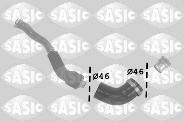 Laadimisõhu voolik SASIC 3334042