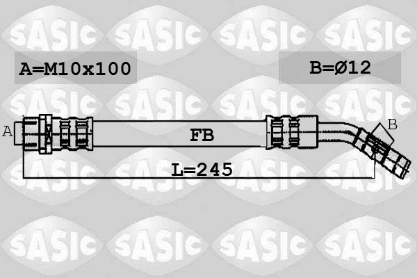 Pidurivoolik SASIC 6606062