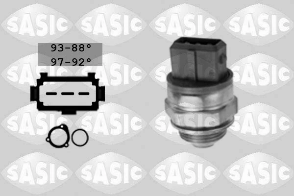 Temperatuurilülitus, radiaatorivent. SASIC 2641241