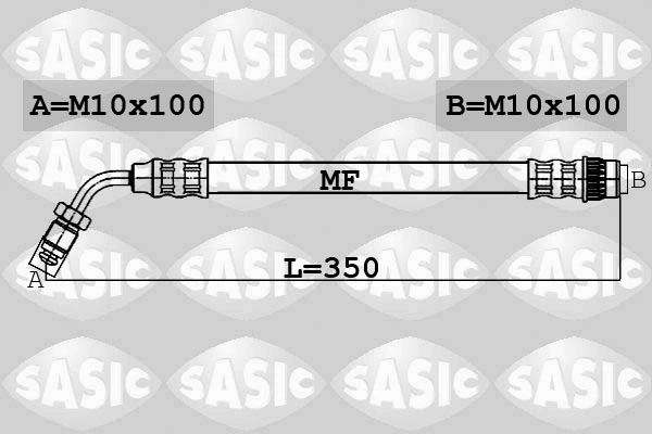 Pidurivoolik SASIC 6604019