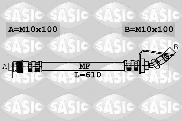 Pidurivoolik SASIC 6606075