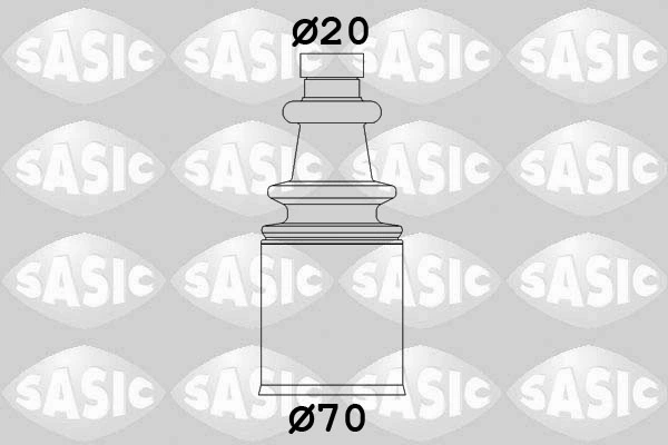 Kaitsekummikomplekt, veovõll SASIC 2873693