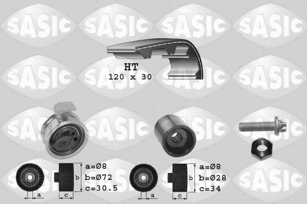Hammasrihma komplekt SASIC 1756013