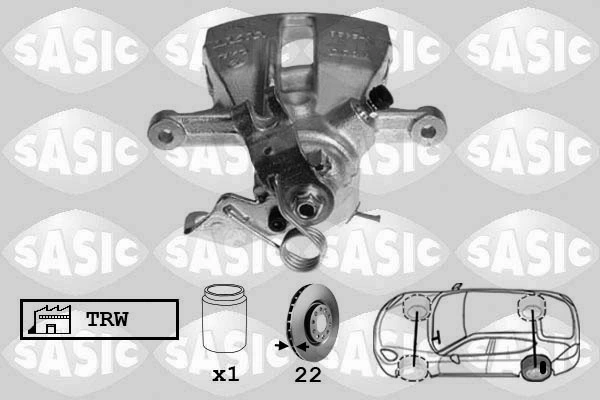 Pidurisadul SASIC 6506134