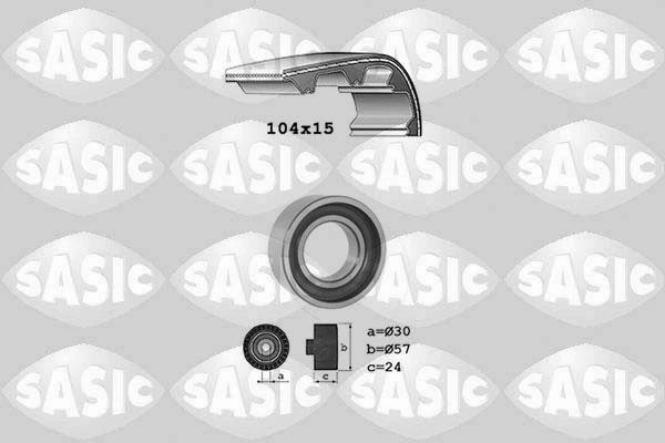 Hammasrihma komplekt SASIC 1756015