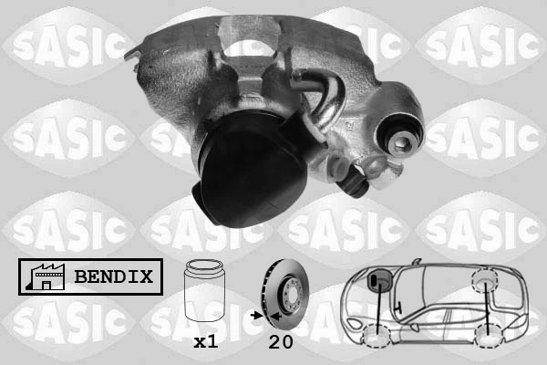 Pidurisadul SASIC SCA0057