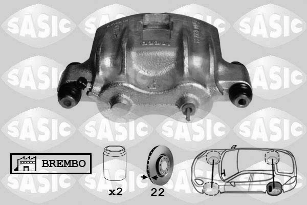 Pidurisadul SASIC 6506041