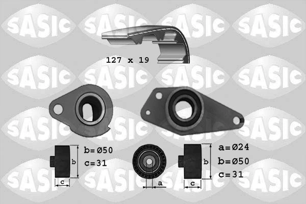 Hammasrihma komplekt SASIC 1754016