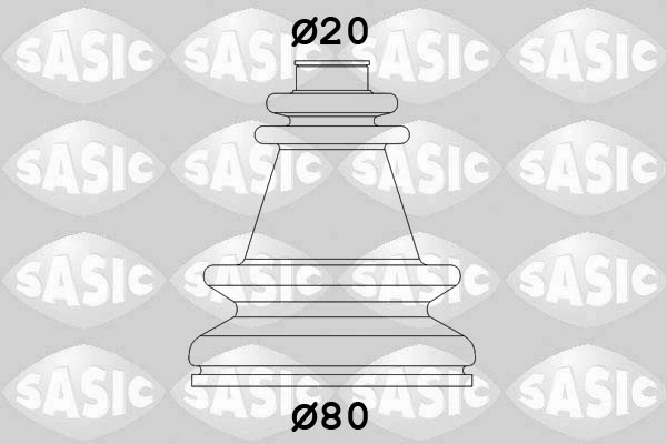 Kaitsekummikomplekt, veovõll SASIC 4003406