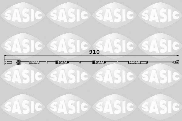 Hoiatuskontakt, piduriklotsi kulumine SASIC 6236019
