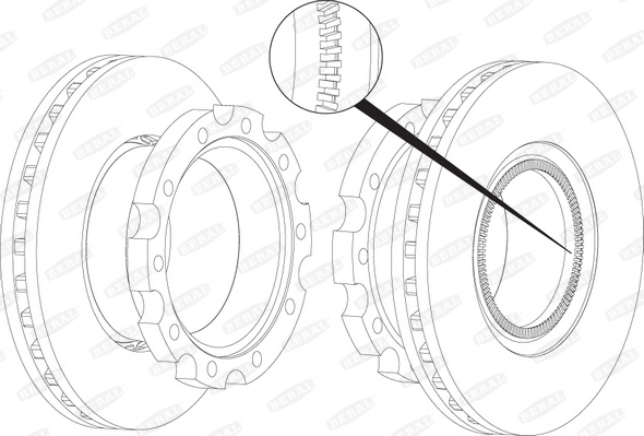 Piduriketas BERAL BCR223A