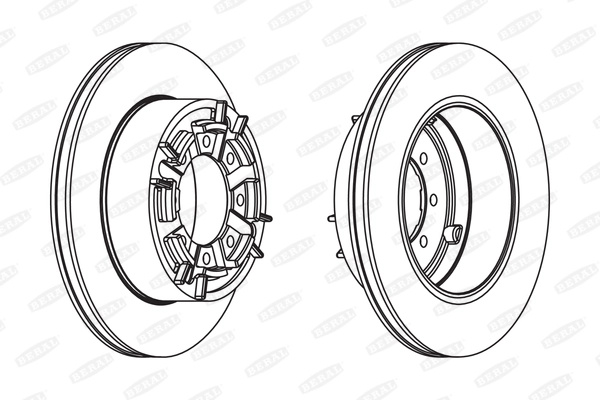 Piduriketas BERAL BCR140A