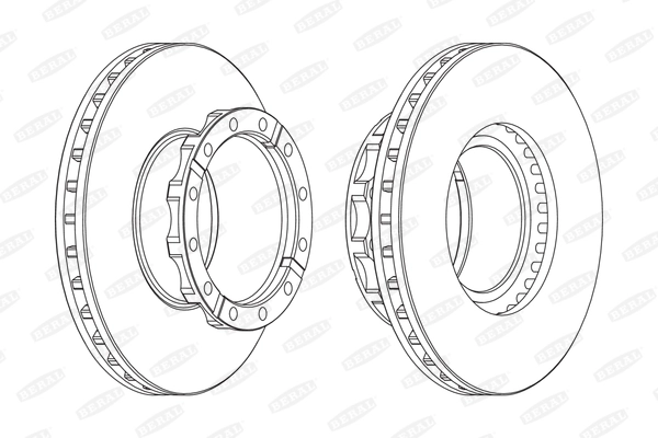 Piduriketas BERAL BCR254A