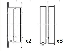 Väntvõlli laager FAI AutoParts BM1056-STD