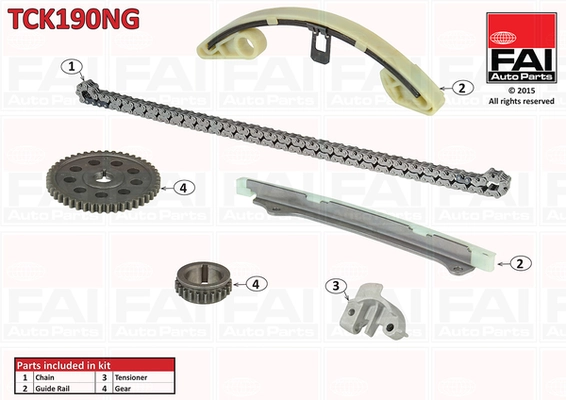 Mootori keti komplekt FAI AutoParts TCK190NG